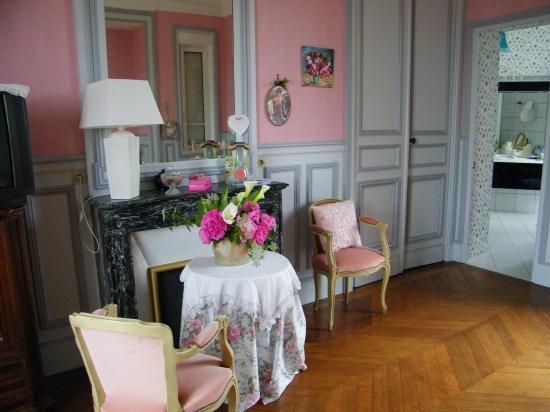 La Roseliere Otel Carentan Oda fotoğraf